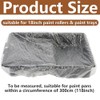 Paint Tray Liners, 30-Pack, Disposable Paint Pan Covers for Rollers