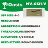Oasis Chromic Gut Surgical Suture, 4-0, (SH) 1/2 26mm Round