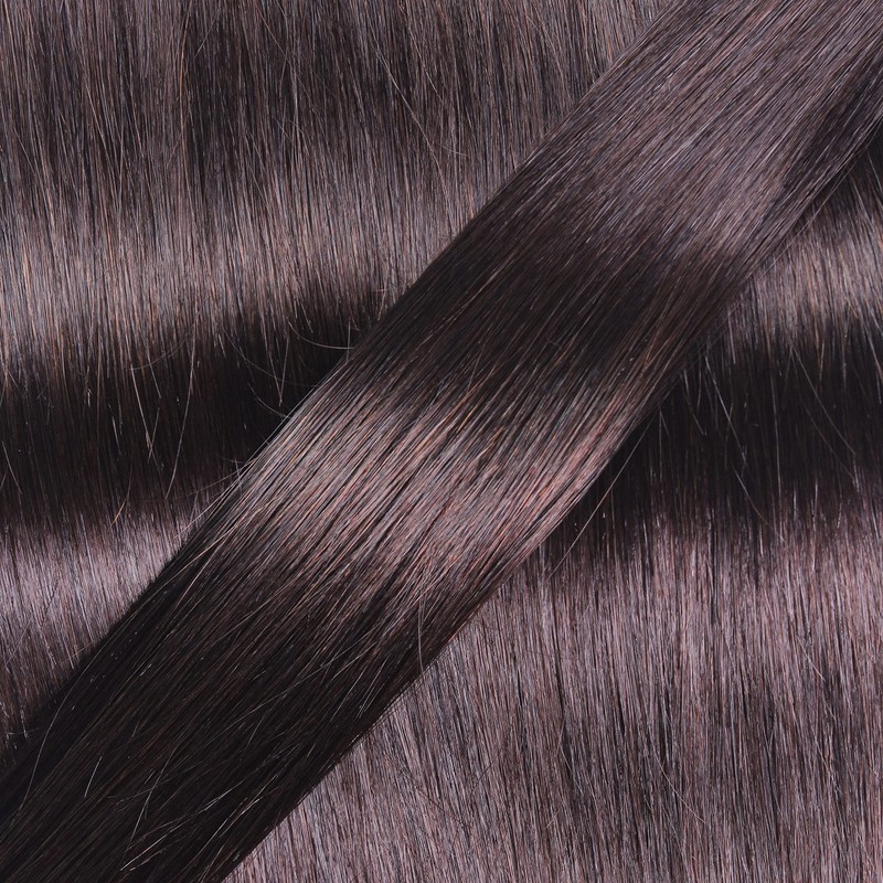 hair2heart Premium Extensions Real Hair Bondings Wavy - 50 Strands