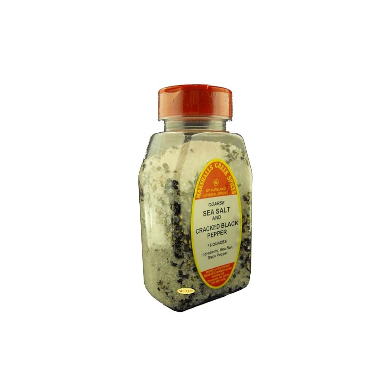 Marshalls Creek Select Spices Sea Salt & Coarse Cracked Black