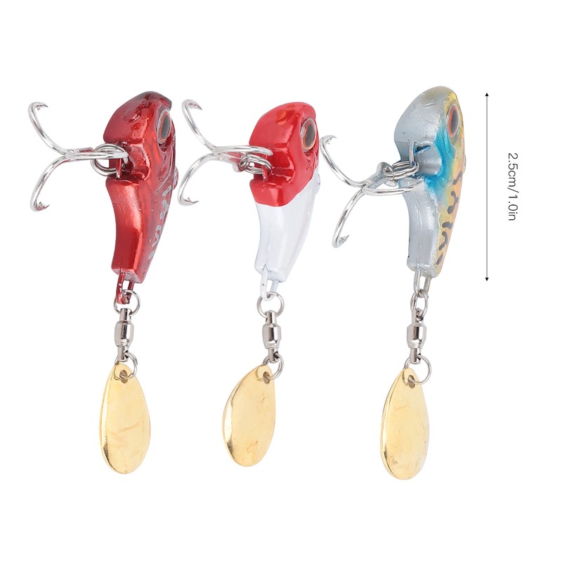 Metal Mini VIB with Spoon Trout Fishing Lure 9g Sinking