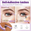 Kit Diy Extensión De Pestañas Autoadhesivas Con Pinzas
