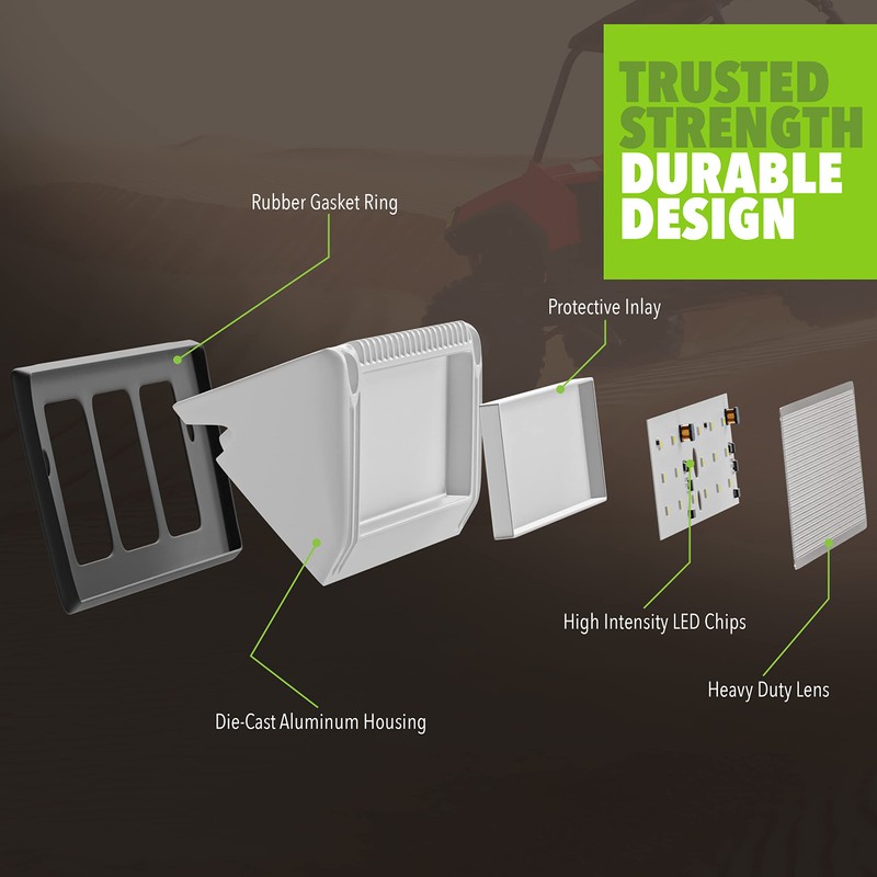 Leisure LED RV Exterior Porch Utility Light - 12v 1450