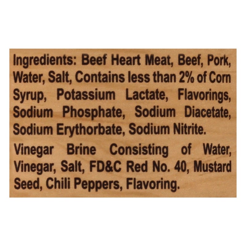 Backroad Country Red Hot Pickled Polish Sausage 8 Ounces