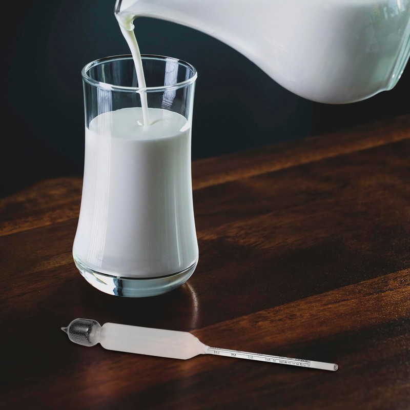 Luxshiny Lactometer Milk Lactometer Hydrometer Milk Density Tool Syrup Hydrometer