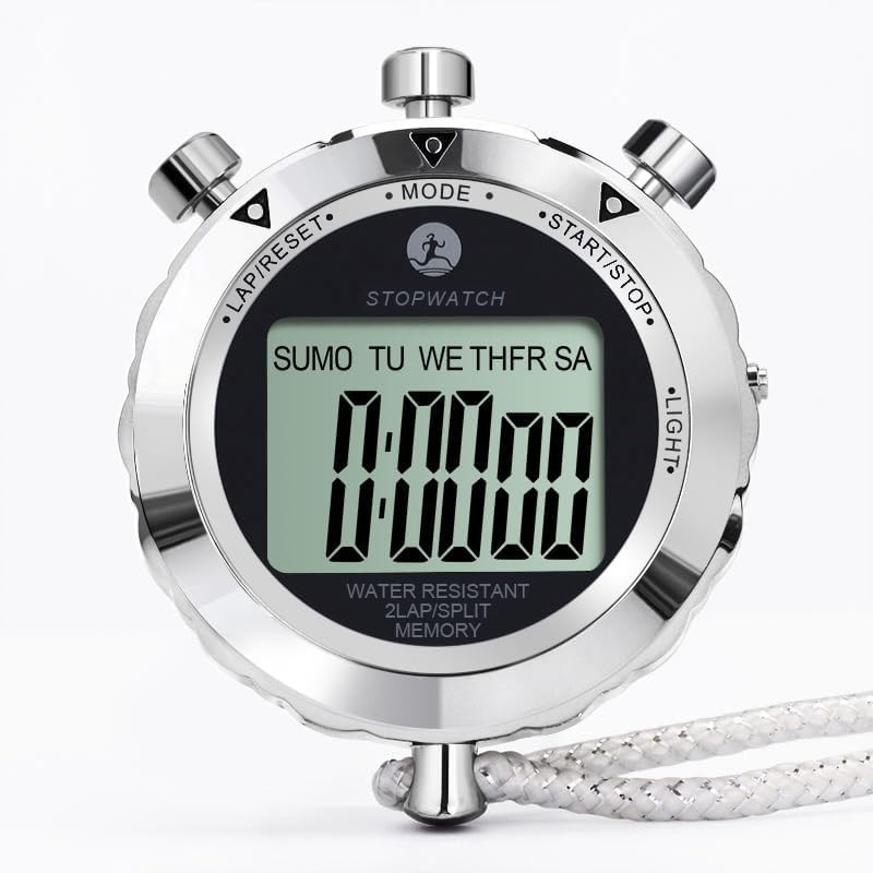 Rolilink Stopwatch,Metal Stop Watch for Sports Stopwatches Timer for Sports