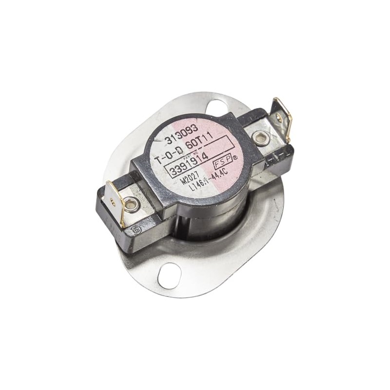 Whirlpool WP3391914 OEM Dryer High Limit Thermostat (L295-215F)