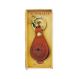 Ascool Australia Genuine Leather Keyring