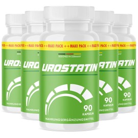 Urostatin Capsules with Plant Extracts, Minerals and Vitamins, 90 Capsules per Tin 5x