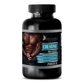 PRIVATE LABEL LLC Muscle Boosting Supplements - CREATINE Powder 100 Grams - creatine monohydrate - 1 Bottle (100G Powder)