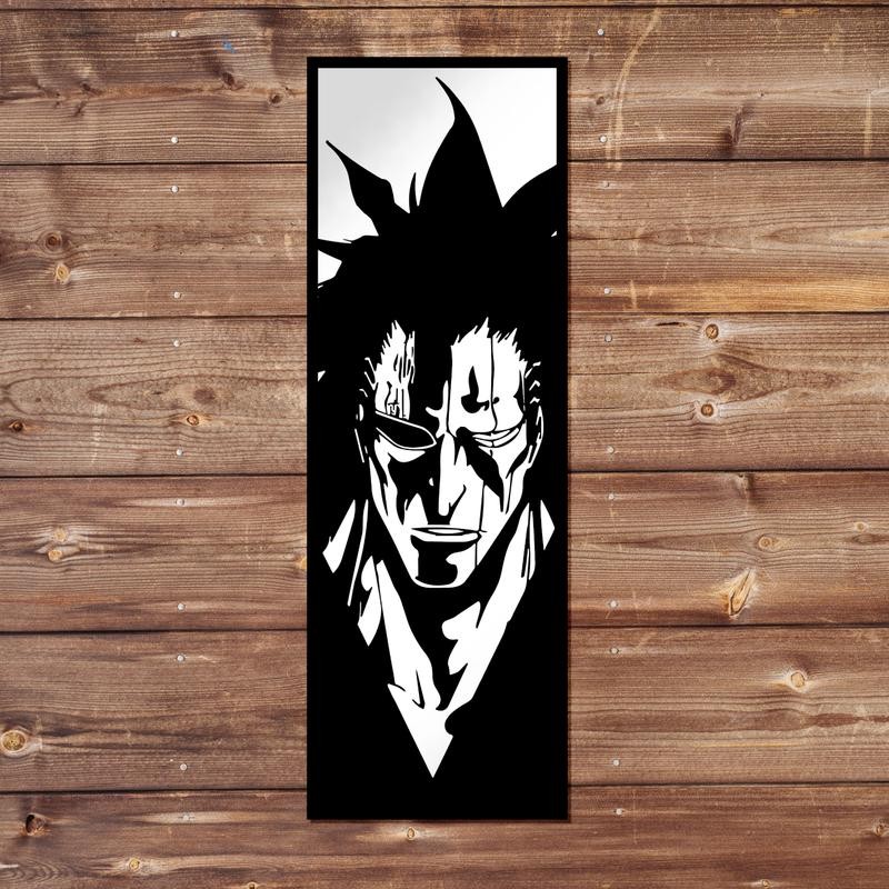 Kenpachi Vinyl Sticker - Handmade JDM Slapper Sticker for Waterproof