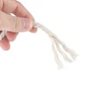 joycraft Macrame Cord, Off White Cotton Rope, 6mm x 32