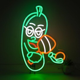 Pickleball Gifts LED Neon Light for Court Game Nights Bedroom Themed Party Sports Club Sports Store Art Wall Decoration Gifts for Pickle Ball Lovers
