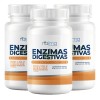 Enzimas Digestivas 500mg - 300 Cápsulas Pack Sabor Sin Sabor