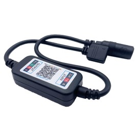 Smart Bluetooth APP RGB Controller for DC 5V 12V 24V 4pin 5050 2835 RGB LED Strip Light Wireless 4-Pin 5.5 x 2.1 mm Power Plug (DC 5-24V)
