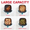 DASH Tasti-Crisp™ Electric Air Fryer Oven, 2.6 Qt., Teal –