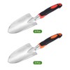 HARFINGTON 12pcs Garden Hand Shovels 11.81 x 2.95 Aluminum Transplanting