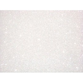 The Ark Craft, A4 250 GSM Glitter Card, Soft Touch Luxury (5 Pack) (Iridescent White)
