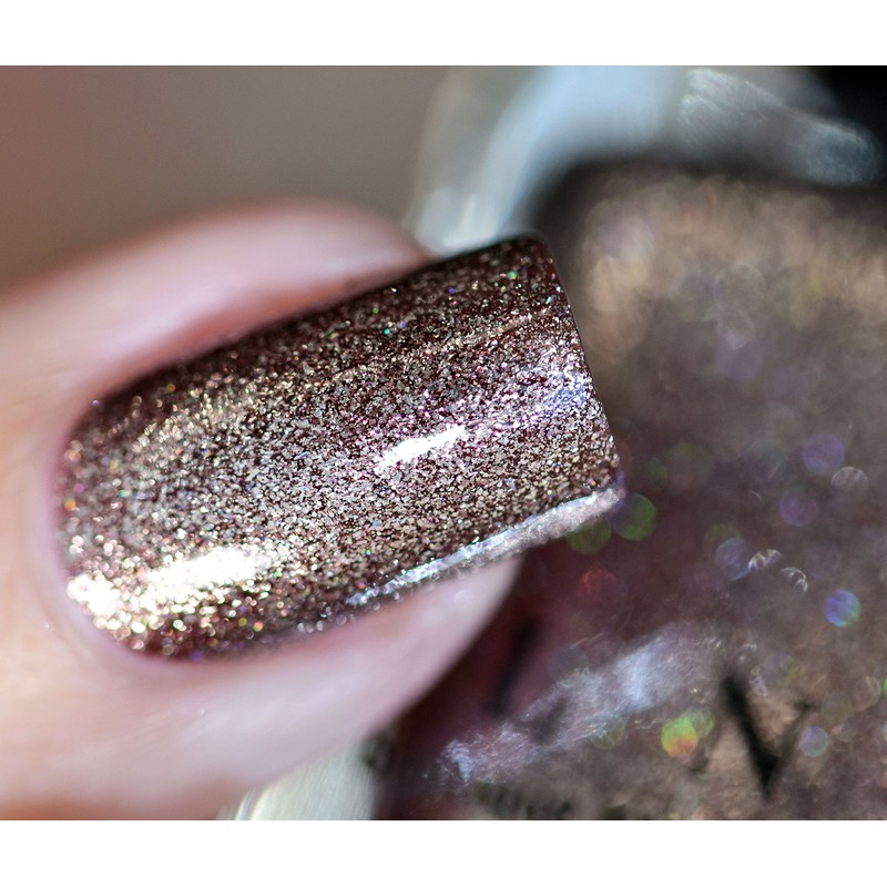 ILNP On The Rocks - Java Brown Ultra Metallic Nail