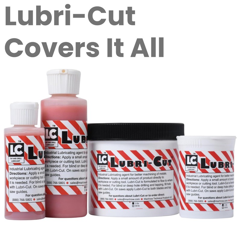 Lubri-Cut Cutting Paste for Drilling Metal - 2.5 Oz Tub
