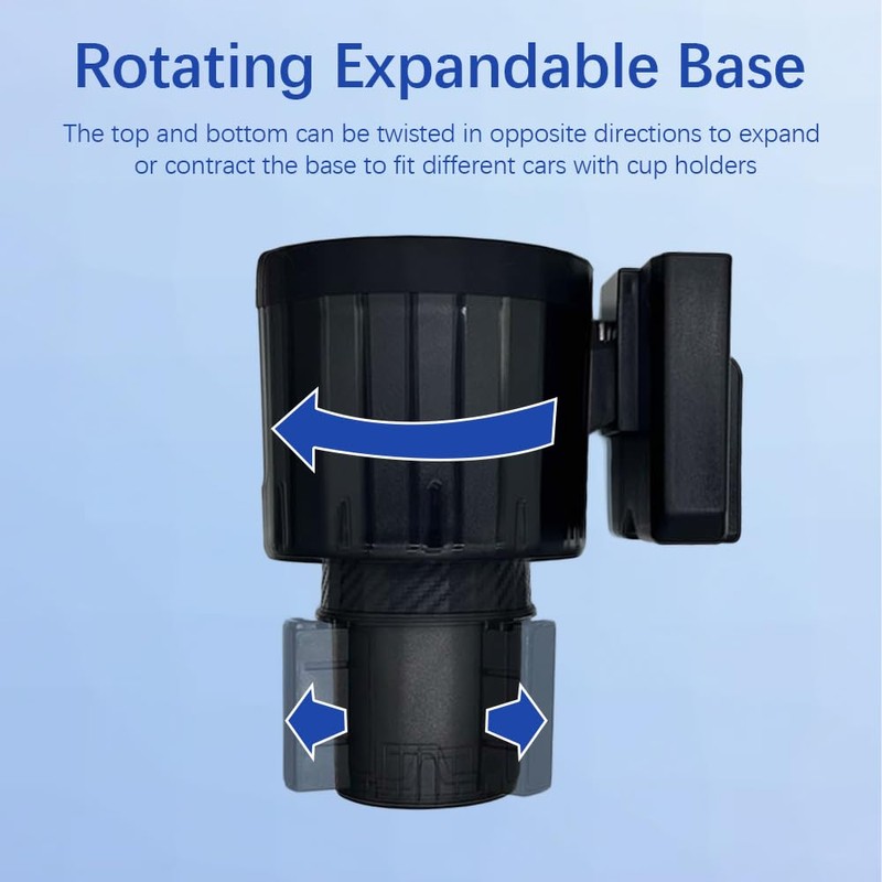 Kutyun Cup Holder Extender for Car, Cup Holder Insert, Cup