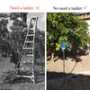 fulandci Fruit Picker Basket Only Twist-On Integrated Non-Detachable Harvesting Tool