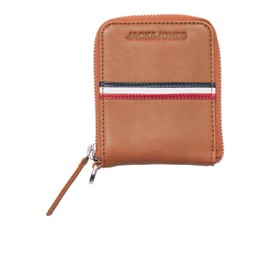 JACK & JONES Men's Jacelias Leather Wallet, Cognac