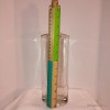 St. Louis New Liquor/ Spirits 750ml Clear Glass Bottle. Oval,