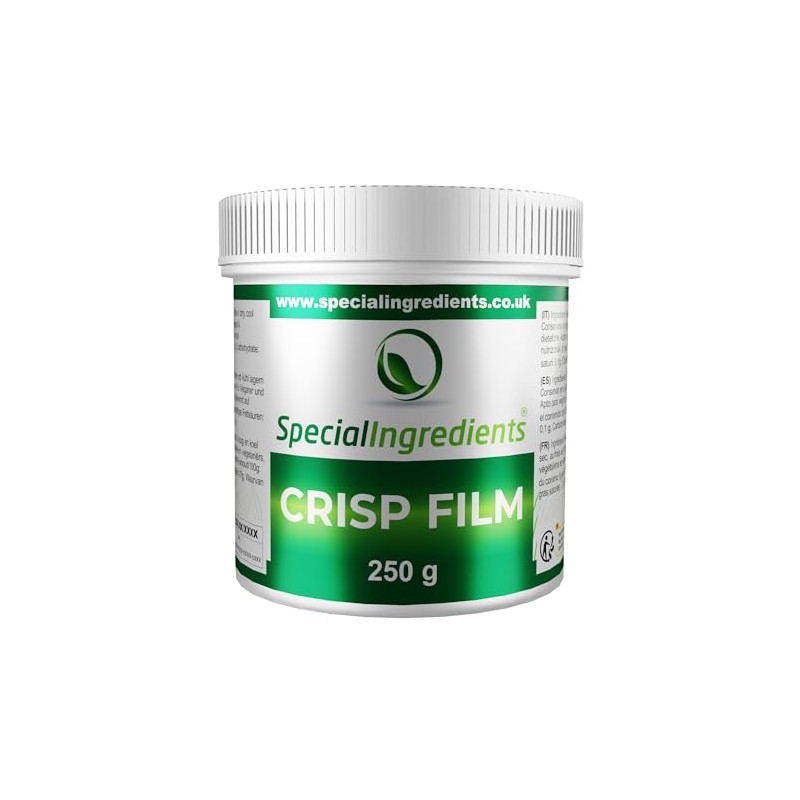 Special Ingredients Crisp Film Powder 250g Premium Quality - Vegan,