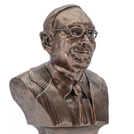 Warren Buffett & Charlie Munger Bust Statue Sculpture Berkshire Hathaway Gift - Charlie Munger