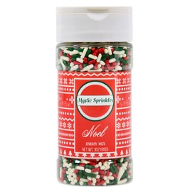 Mystic Sprinkles Christmas Holiday Jimmy Sprinkle Mixes (Noel Mix 3oz)
