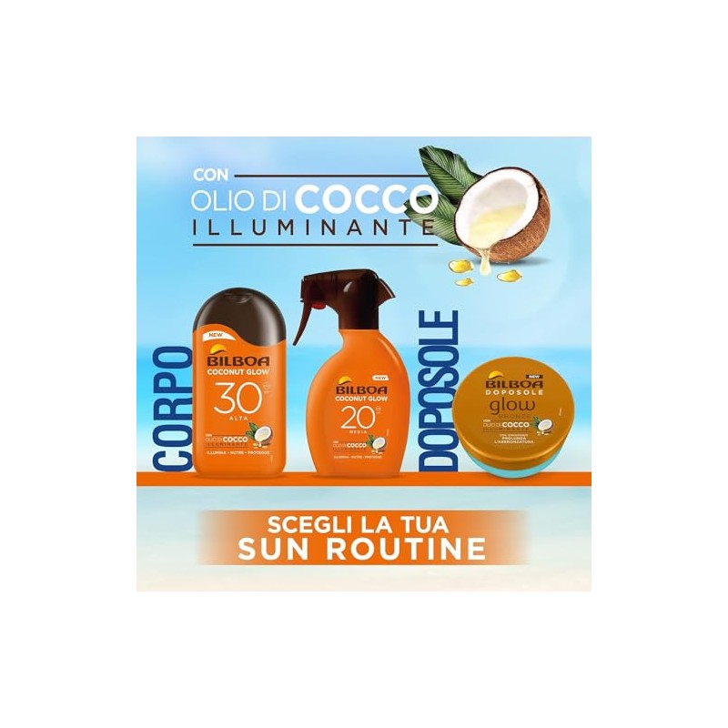 Bilboa After Sun Intensive Bronze, Aftersun with Almond Oil, Moisturising