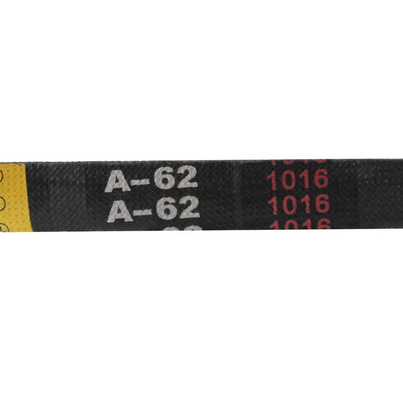 sourcing map A62 V-belt 62 inch pitch length A-profile rubber