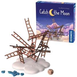 Kosmos Whimsical Dexterity Stacking Game Reach For The Moon Fun Family Board Game