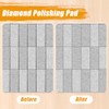 3 Pcs Diamond Hand Polishing Pads, 60 Grit Diamond Sanding