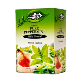 Dalgety Pure Peppermint Herbal Infusion 6x72g Cartons (6 Pack) 100% Natural Tea (Total 108 Teabags); Delicious and Packed with Unique Health Benefits