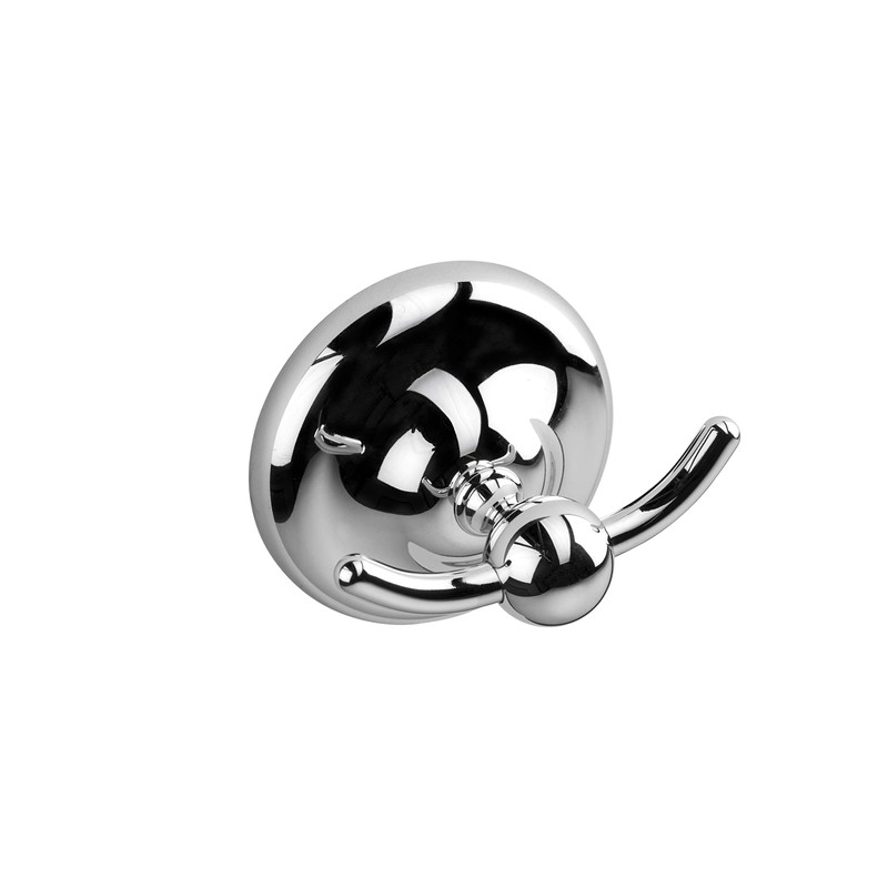 Croydex Flexi-Fix Grosvenor Chrome Easy to Fit Robe Hook ,