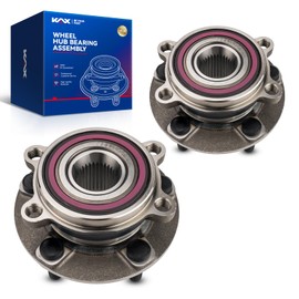 KAX 513347 2pcs Front Wheel Hub Bearing Compatible with 2013-2022 Mazda CX-5,5 Lug