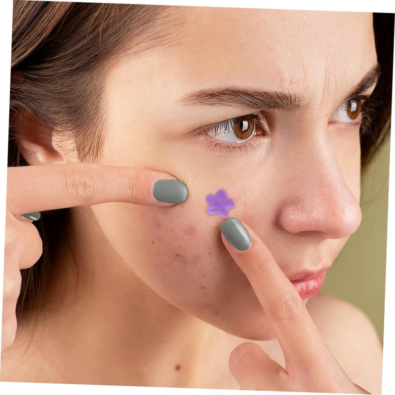 Baluue Cute Flower Shape Acne Patches 3pcs Hydrocolloid Pimple Cover