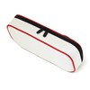 LOONLOON 660 Rainy Pencil Case, White, Large Capacity, Stylish, Double