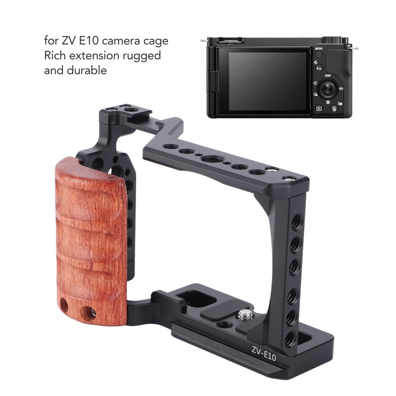 JLwin Camera Cage with 3/8in Locating 1/4 in Threads Cold