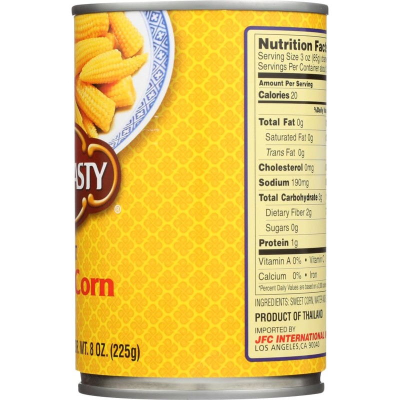 Dynasty Cut Baby Corn 15 Oz (Pack of 3)