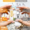 hansang G9 Led Bulb,6W(60W Halogen Bulb Replacement), Chandelier Light Bulbs,88