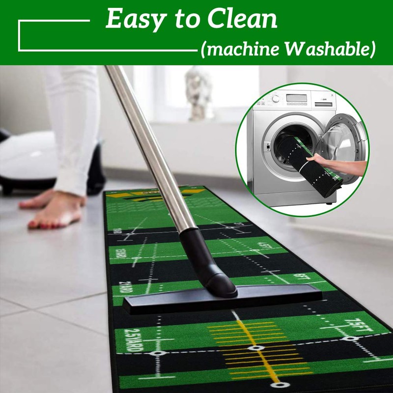 Symbiontia Golf Putting Green Mat 10 ft X 20 in