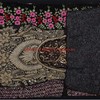 Ethnic Cotton Decorative Indian Dinning Art Table Patchwork Beads Embroidered