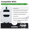 433.92mhz Garage Door Opener Remote Control Key Fob for Garage