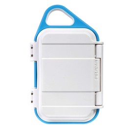 Pelican Go G10 Case - Waterproof Case (White/Aqua)