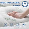 Mattress Topper King Size, Cooling Thick Breathable Viscose Made from