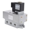 2 Position 5 Way Solenoid Valve Single Electric Control Industrial