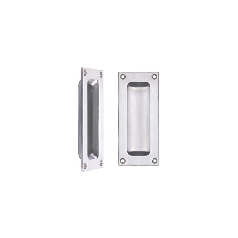 Zoo Hardware FB90 Rectangular Recessed Flush Door Pull Handle 102